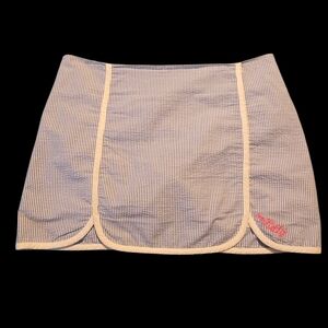 Vintage Lilly Pulitzer Striped Seersucker Skort Size 8